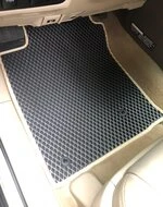 Килимки EVA (2 ряди, чорні) для Lexus GX470