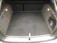 Килимок багажника SW (EVA, чорний) для Ауди A4 B8 2007-2015 рр