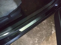 Накладки на пороги Flexill (4шт, нерж) Sport для Opel Vectra C 2002-2008 рр