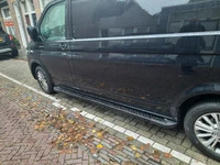 Бокові пороги Allmond Black (2 шт., алюміній) Довга база для Volkswagen T6