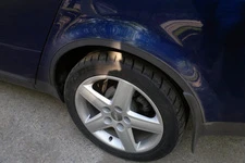 Накладки на арки (4 шт, чорні) для Ауди A6 C5 1997-2001 рр