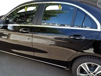 Верхня окантовка вікон (нерж) для Mercedes C-сlass W205 2014-2021рр