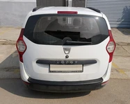 Накладка на задній бампер EuroCap (ABS) для Dacia Lodgy 2012-2022 рр