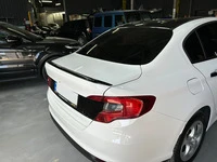 Спойлер LIP (Sunplex, чорний) (119,1см *5,5см) для Fiat Tipo 2016- рр