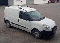 Поперечены на рейлінги без ключа (2 шт) Чорний для Fiat Doblo II 2010-2022 рр