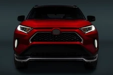 Накладки на решітку (2 шт) для Toyota Rav 4 2019- рр