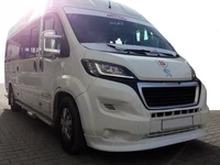 Передня накладка 2014-2025 (вузька, під фарбування) для Peugeot Boxer рр