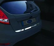 Кромка багажника (нерж.) Carmos - Турецька сталь для Ford Fiesta 2008-2017 рр