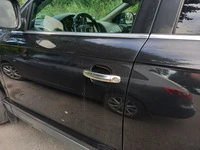 Накладки на ручки (4 шт., Нерж.) Carmos, під кнопку для Ауди Q7 2005-2015 рр