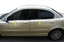 Нижня окантовка вікон (нерж) для Jaguar X-Type