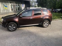 Вітровики з хромом (4 шт, Niken) для Renault Duster 2008-2017 рр