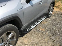 Бокові пороги Sunrise (2 шт., алюміній) для Toyota Rav 4 2019- рр