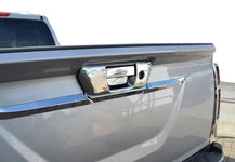 Накладка на задню ручку (без камери, нерж) для Nissan Navara/NP300 2016- рр