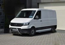 Кенгурятник WT003 (нерж) для Volkswagen Crafter 2016- рр