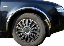 Накладки на арки (4 шт, нерж) для Ауди A4 B6 2000-2004 рр
