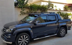 Бічні труби (2 шт., нерж) 60мм для Volkswagen Amarok 2010-2022 рр
