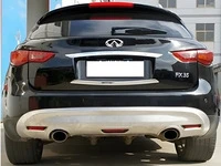 Задня накладка Libao (пластик) для Infiniti QX70 2013-2019 рр