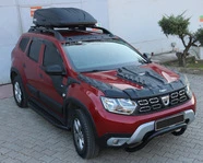 Комплект накладок на капот DRAGON (3 шт) для Dacia Duster 2018-2024 рр