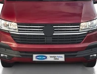 Накладки на решітку Хром 2019-2025 (4 шт, нерж) OmsaLine - Італійська нержавейка для Volkswagen T6