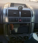 Накладки на панель (2005-2009) Алюміній для Volkswagen Polo рр