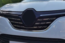 Накладки на решітку радіатора 2021-2025 (5 шт, нерж) OmsaLine - Італійська нержавійка для Renault Megane IV рр