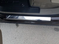 Накладки на дверні пороги (4 шт, Carmos) для Ауди Q7 2005-2015 рр