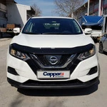 Дефлектор капота EuroCap (2017-2025) для Nissan Qashqai рр