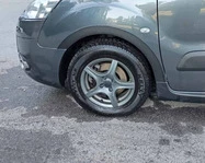 Накладки на арки (4 шт, чорні) XTR, 2 бокові двері, Метал для Peugeot Partner Tepee 2008-2018 рр