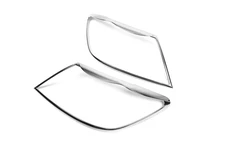 Накладки на фари (2 шт, пласт) для Toyota Hilux 2006-2015 рр