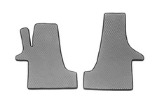 Килимки EVA (сірі, передні, для 2 -2025 1) для Volkswagen T5 2010-2015 рр
