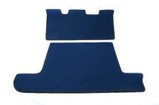 Килимок багажника 2 шт Синій(EVA, 7 місць) для Toyota Land Cruiser 100