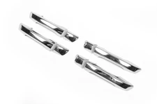 Накладки на ручки (4 шт, нерж) Carmos - Турецька сталь для Skoda Superb 2009-2015 рр