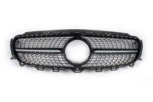 Передня решітка Diamond Black (для Avantgarde 2016-2019) З місцем під камеру для Mercedes E-сlass W213 рр