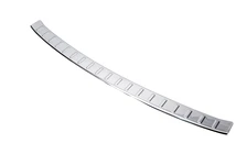 Накладка на задній бампер Carmos V1 (Avant, нерж) для Ауди A4 B8 2007-2015 рр