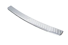 Накладки на задній бампер SW (Carmos, сталь) 1996-2000 для Volkswagen Passat B5 рр