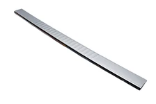 Накладка на задній бампер (Carmos V1, сталь) для Volkswagen Crafter 2006-2016 рр