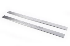 Накладки на пороги (Carmos, 2 дверна, нерж.) для Ford Focus II 2005-2008 рр