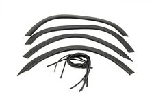 Накладки на арки (1995-2003, 4 шт, чорні, ABS) для Citroen Jumpy рр