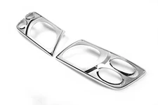 Накладки на фари (2001-2004, 2 шт.) для Nissan Patrol Y61 рр