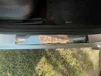 Накладки на пороги Carmos (4 шт., нерж.) для Skoda Fabia 2000-2007 рр