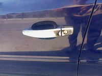 Накладки на ручки (4 шт., нерж.) OmsaLine - Італійська нержавійка для Opel Signum 2005- рр