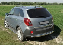 Задня дуга AK002 (нерж.) для Opel Antara 2006-2017 рр