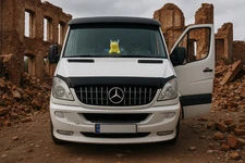 Передня решітка GT Panamericana Chrome (2006-2013) для Mercedes Sprinter W906 рр