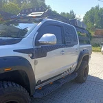 Верхні молдинги дверей (6 шт, ABS) для Volkswagen Amarok 2010-2022 рр