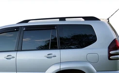 Рейлінги оригінальний дизайн (2 шт) для Toyota Land Cruiser Prado 120