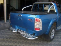 Задні кути AK003 (2 шт., нерж.) для Ford Ranger 2007-2011 рр