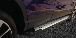 Бокові пороги Allmond Grey (2 шт., алюміній) для Mercedes GLE/ML сlass W166