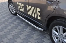 Бокові пороги Fullmond (2 шт., алюм.) для Peugeot 4008