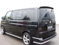 Задня дуга кутова AK005 (нерж) для Volkswagen T5 Multivan 2003-2010 рр