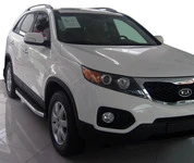 Бокові пороги Fullmond (2 шт., алюм.) 2010-2013 для Kia Sorento II XM рр